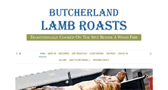 Desktop Screenshot of butcherland-lamb-roasts.co.uk